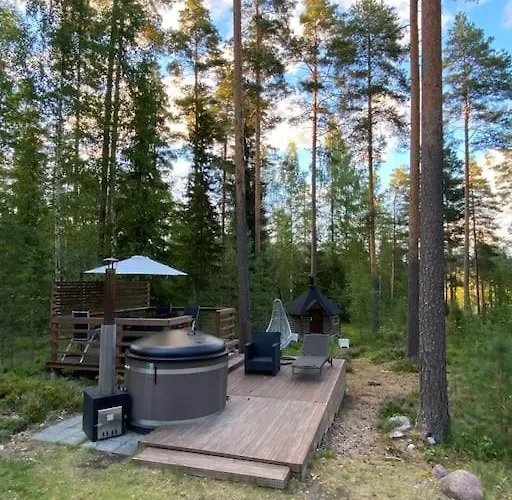 Uniikki Lomamoekki Maentymetsaessae Jaerven Edustalla